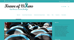 Desktop Screenshot of kreweofvixens.com